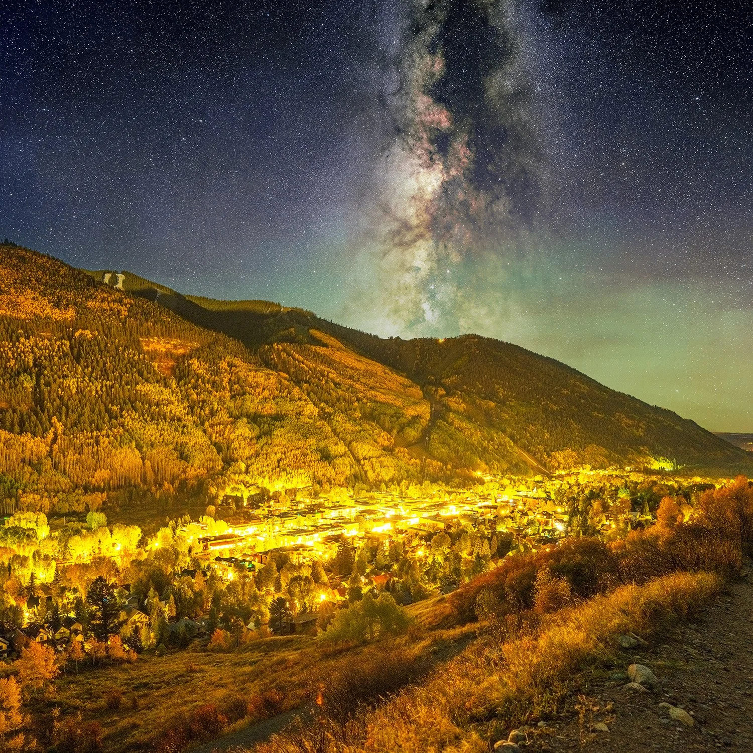 Gondola to the Universe, fine art landscape photograph by Sam Groth